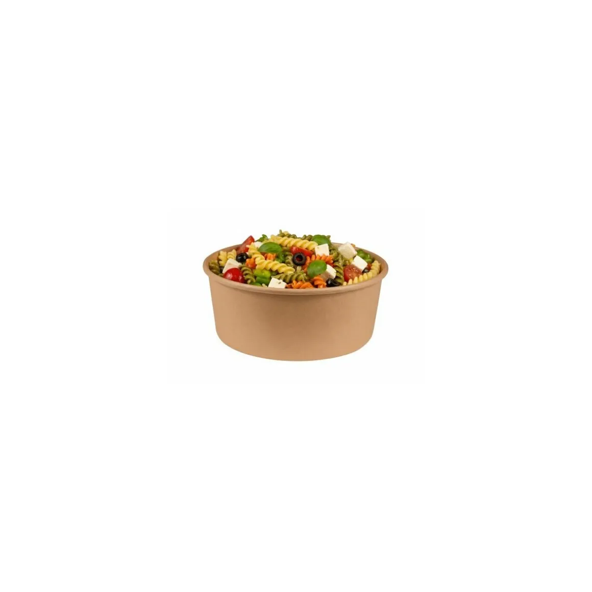 Bol salade kraft brun 1100 ml - par 50