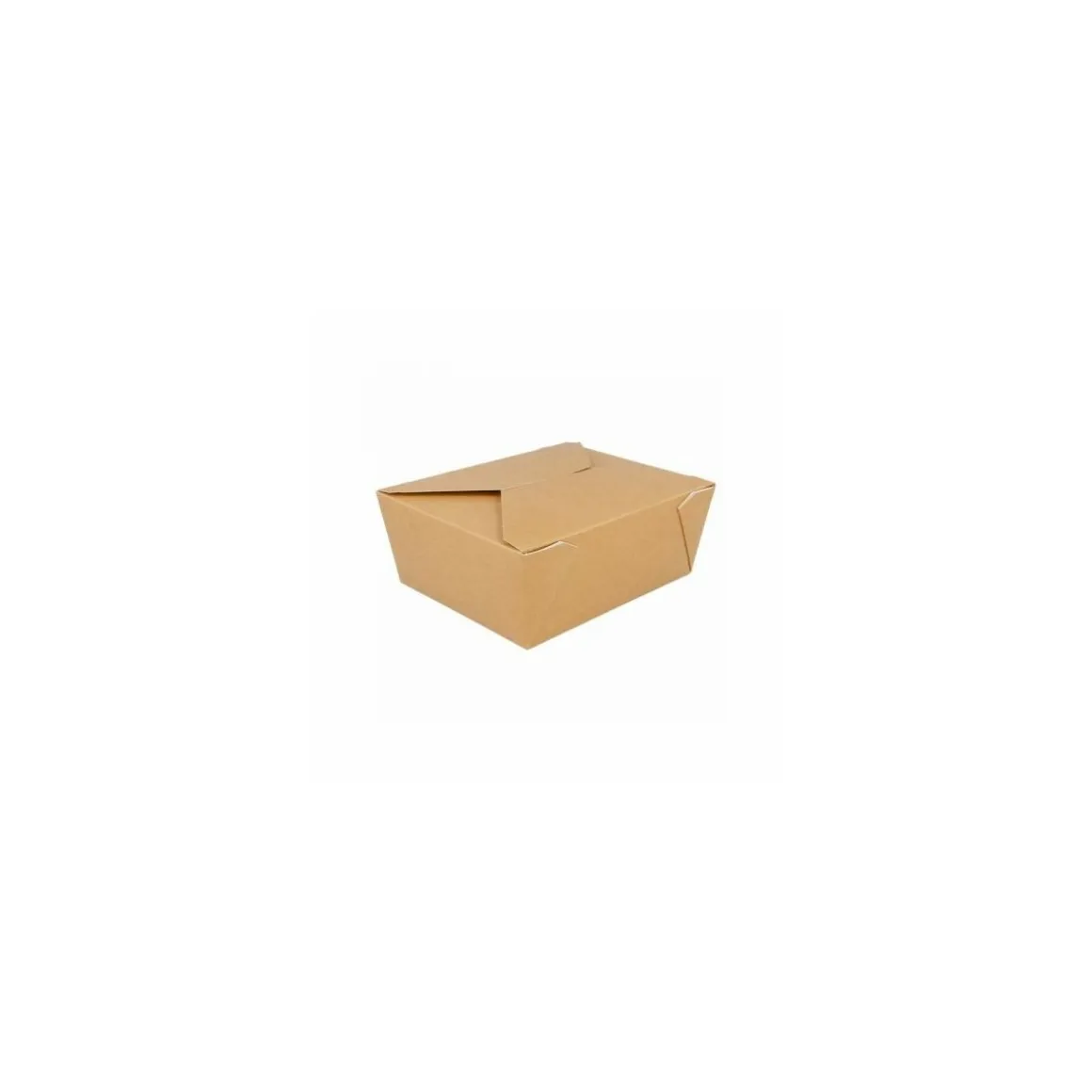 Boîte américaine kraft brun 1350 ml - par 50