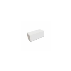 Boîte à buche carton blanc 25 x 11 x 11 cm - par 25