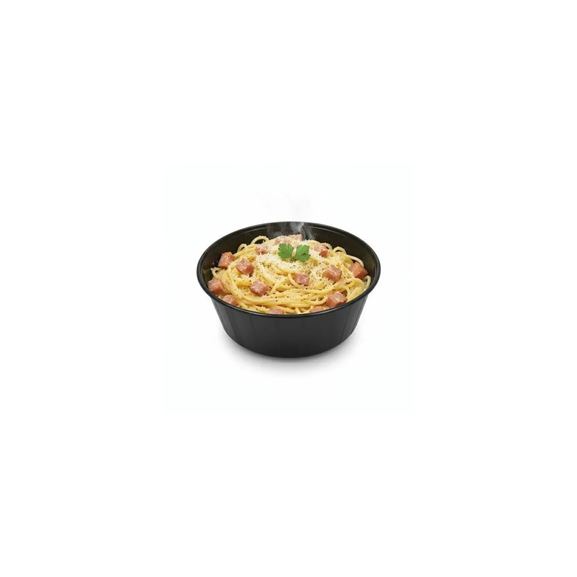 Boîte Carty ronde noire 750 ml - par 125