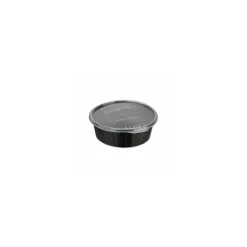 Boîte Carty ronde noire 300 ml - par 225