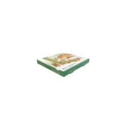 Boîte pizza carton à coins droits