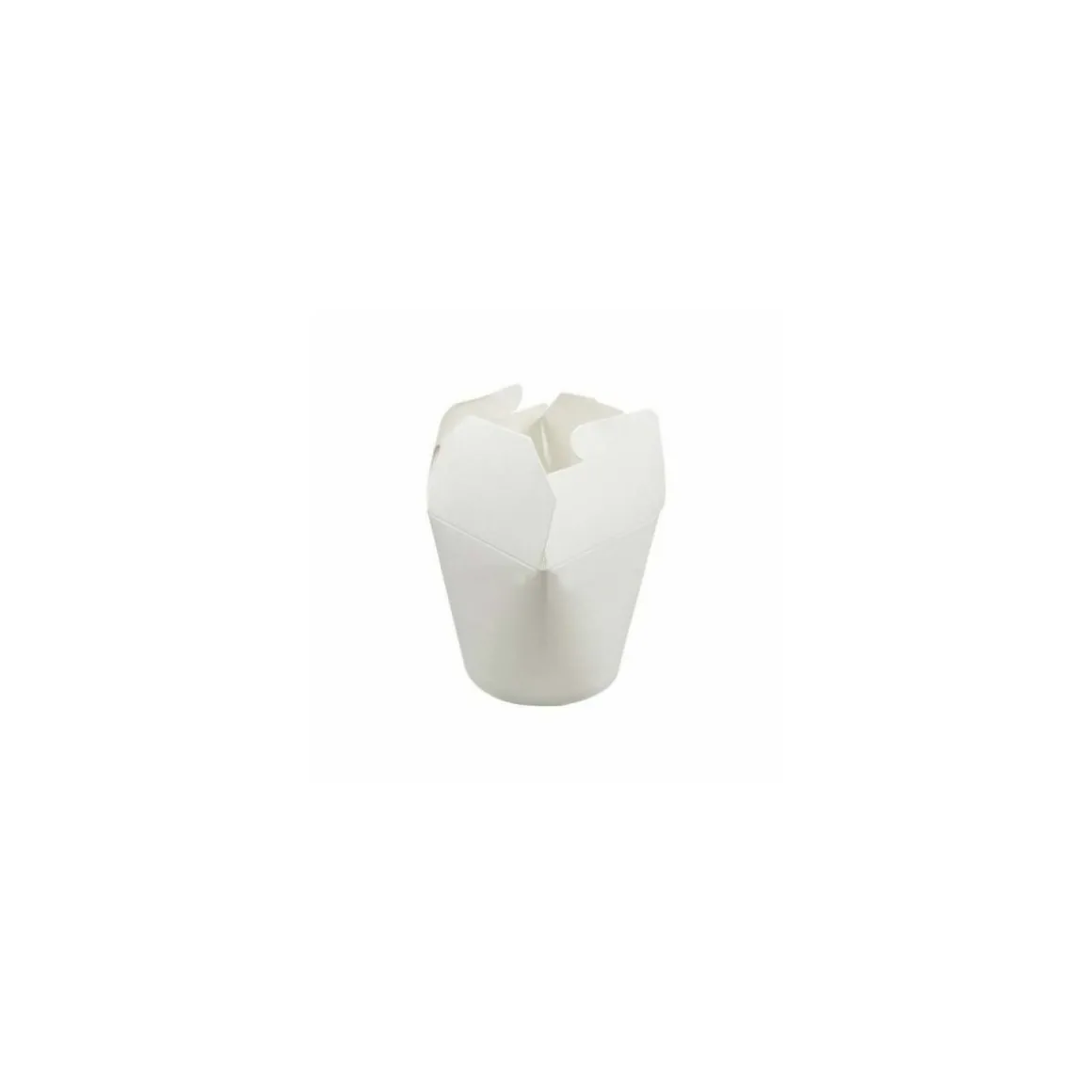 Boîte à pâtes carton blanche 780 ml - par 50