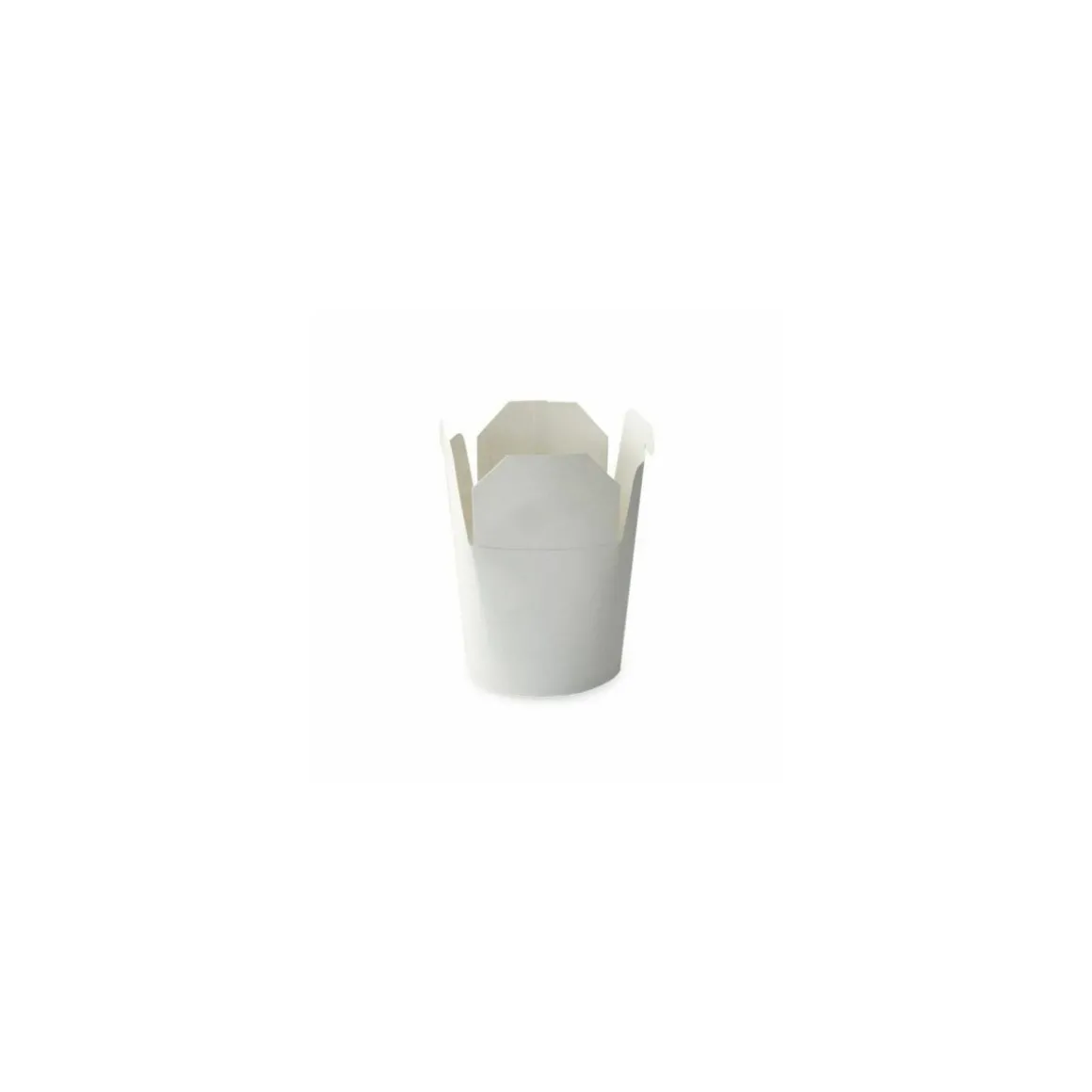 Boîte à pâtes carton blanche 780 ml - par 50