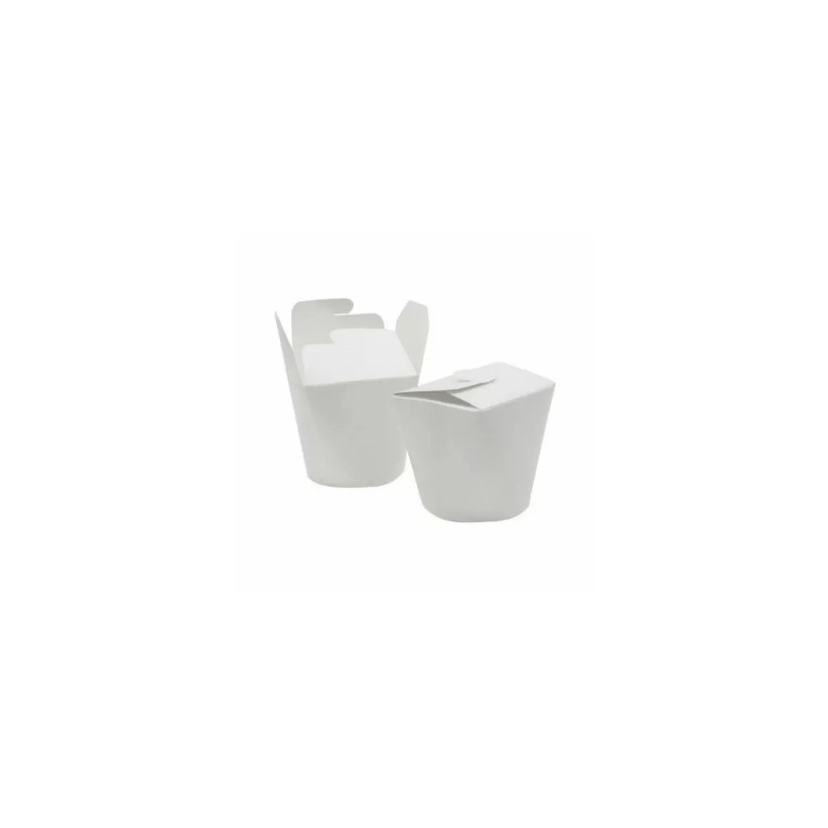 Boîte à pâtes carton blanche 780 ml - par 50