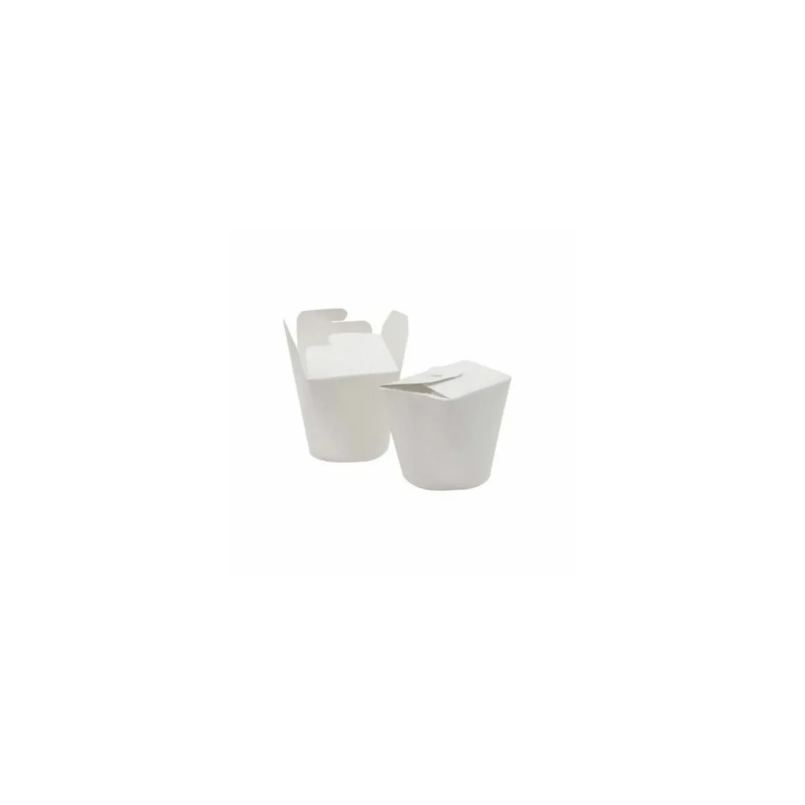 Boîte à pâtes carton blanche 480 ml - par 50