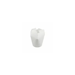 Boîte à pâtes carton blanche 480 ml - par 50