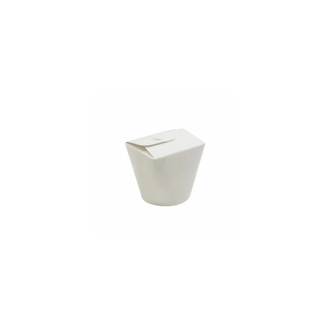 Boîte à pâtes carton blanche 480 ml - par 50