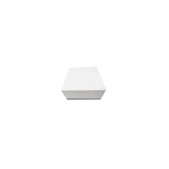 Boîte pâtissière blanche en carton 18 x 18 x 8 cm - par 50