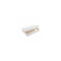 Boîte pâtissière blanche 43 x 33 x 6 cm - par 25