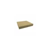 Boîte pâtissière Kraft brun 29 x 29 x 5 cm - par 50