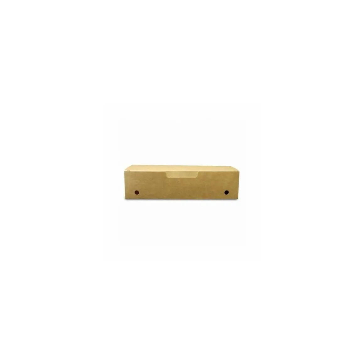 Boîte refermable kraft brun ingraissable 20 x 10 x 5 cm - par 375