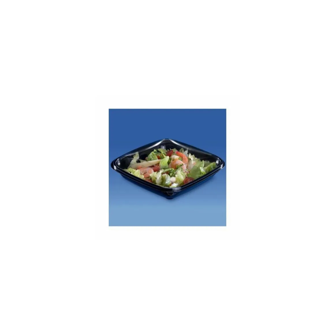Boîte à salade Crudipack 500 ml avec couvercle - par 80