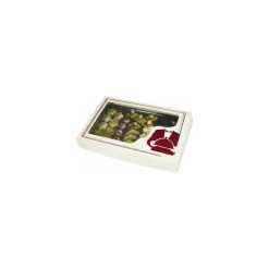 Boîte traiteur carton à fenêtre 42 x 28 x 6 cm - par 25