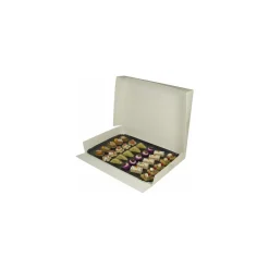 Boîte traiteur lunch en carton 42 x 28 x 6 cm - par 25