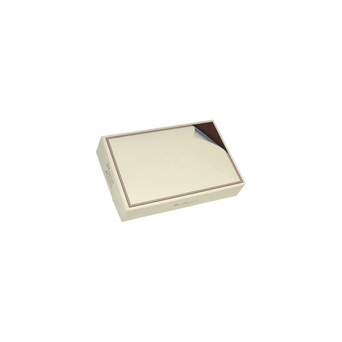 Boîte traiteur lunch en carton 28 x 19 x 6 cm - par 50