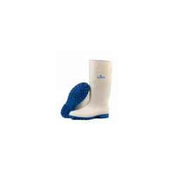 Botte PVC blanc mixte - Pointure 40