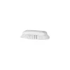 Brosse papillon à main blanc 23 cm