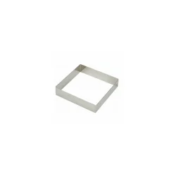 Cadre inox 8 x 8 x 4,5 cm