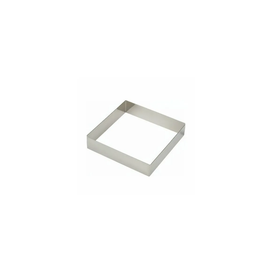 Cadre inox 8 x 8 x 4,5 cm