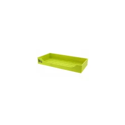 Cagette bois avec ouverture et logo bio 62 x 30 x 9 cm