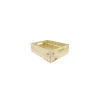 Cagette en bois de pin 40 x 30 x 12 cm