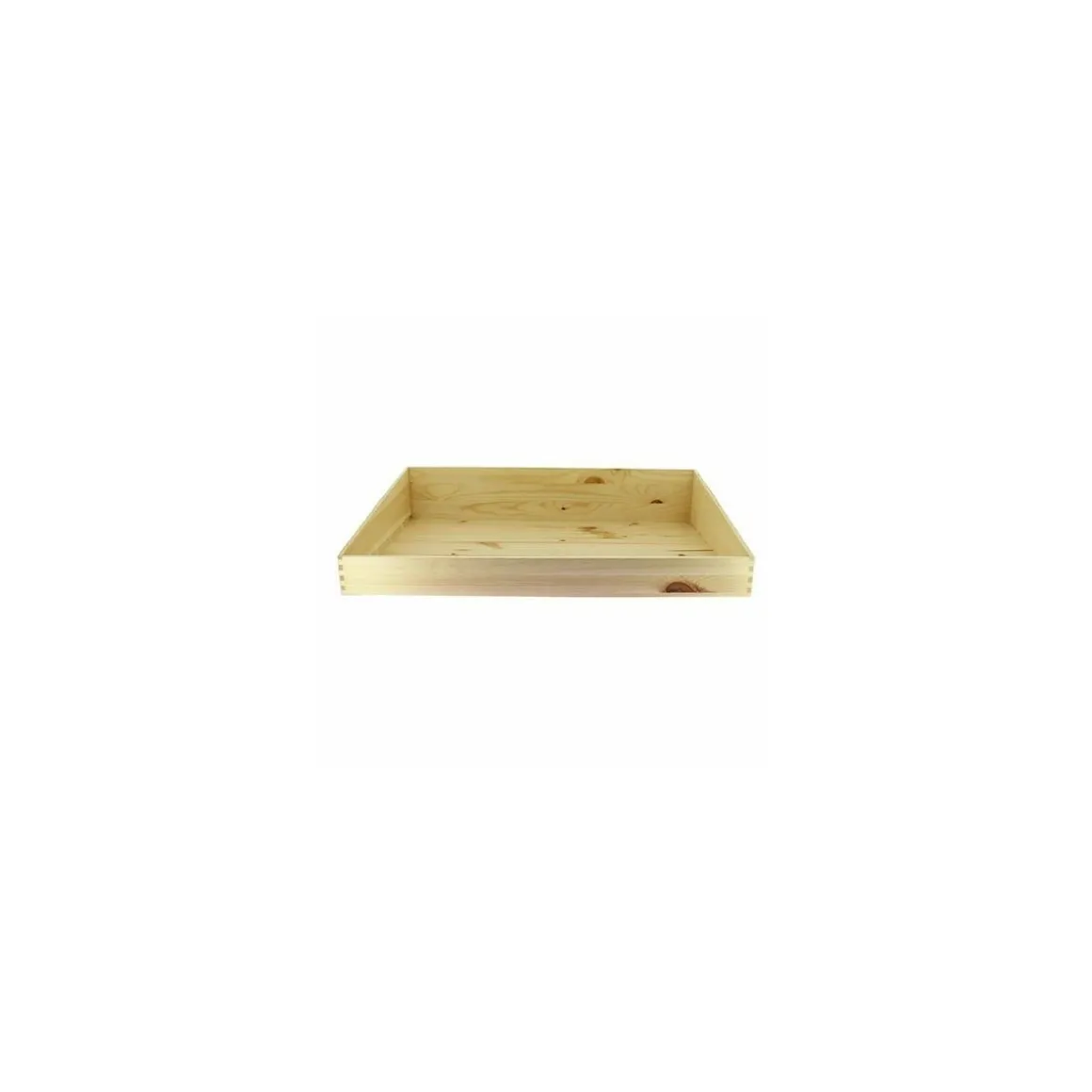 Cagette pin vernis inclinée 60 x 40 x 6 cm / 12 cm