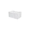Caisse ajourée PEHD blanc 60 L