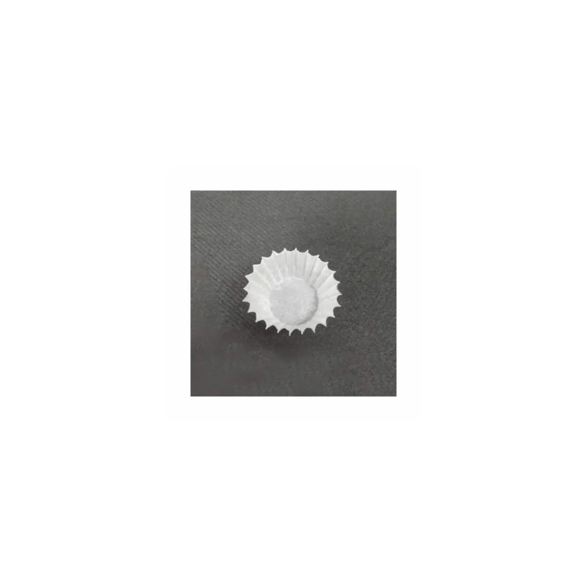 Caissette plissée blanche 2,3 x 1,7 cm (n°3) - par 1000