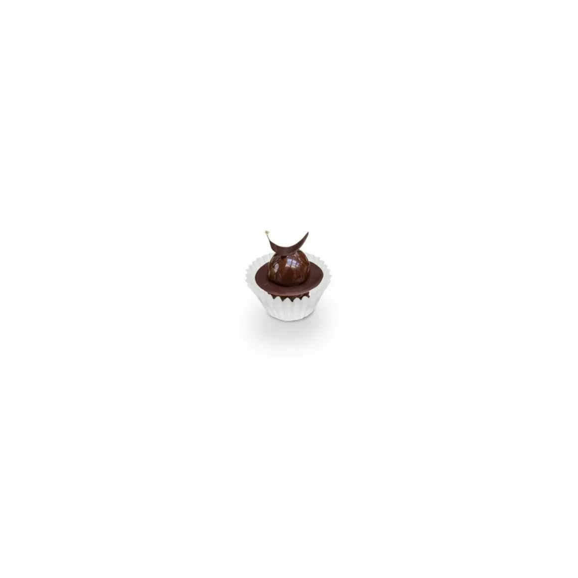 Caissette plissée blanche 2,8 x 2 cm (n°5) - par 1000