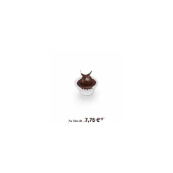 Caissette plissée blanche 2,8 x 2 cm (n°5) - par 1000