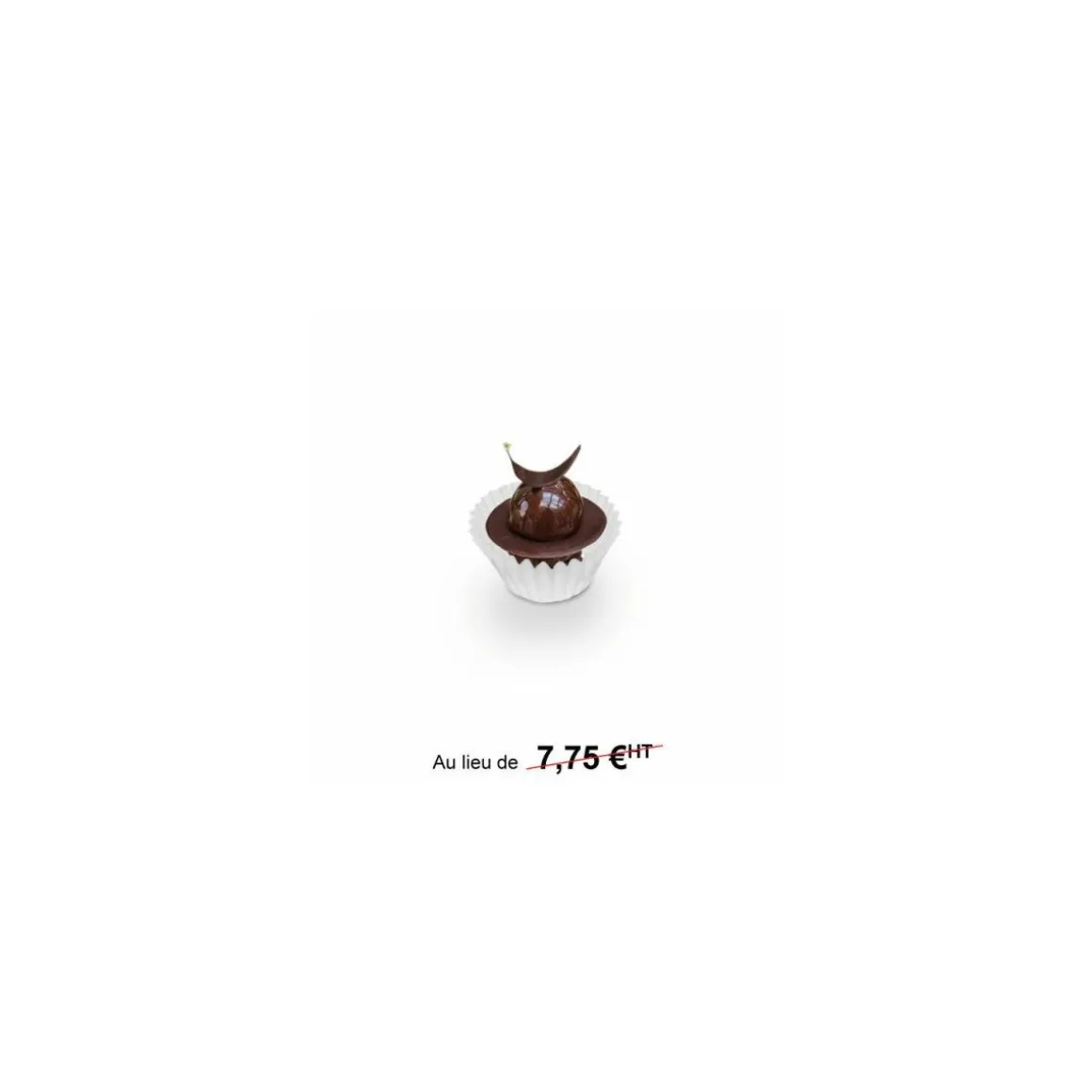 Caissette plissée blanche 2,8 x 2 cm (n°5) - par 1000
