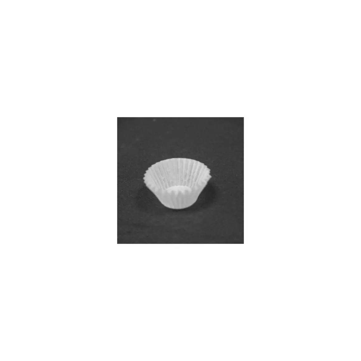 Caissette plissée blanche 2,8 x 2 cm (n°5) - par 1000