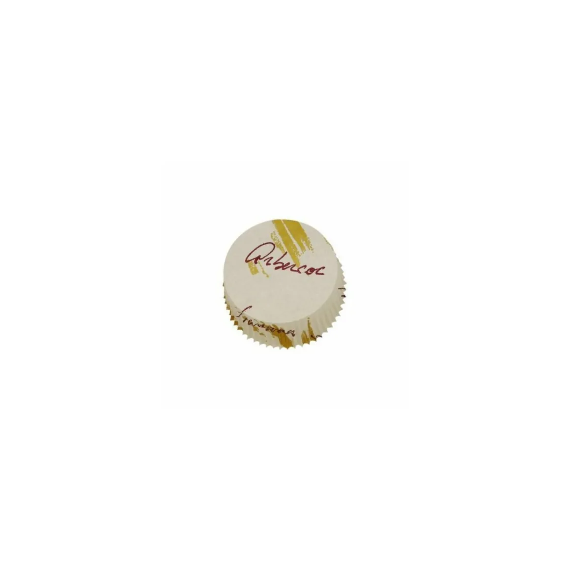 Caissette plissée décor ALIZEE 6 x 2,5 cm (n°1201) - par 1000