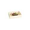 Caissette pâtissière en carton blanc 18 x 12 x 5 cm - par 100