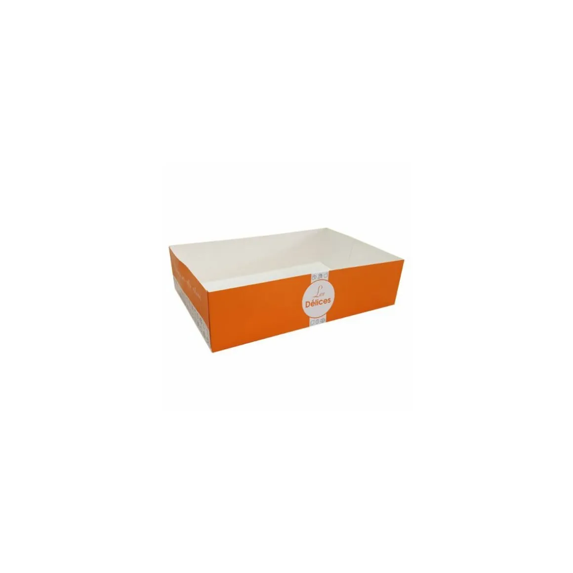 Caissette pâtissière 20 x 13 x 5 cm décor AURIOS - par 100