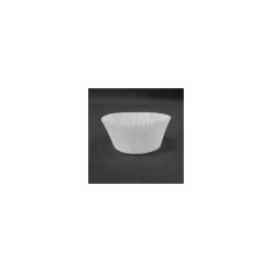 Caissette ronde plissée papier blanc ø 5,5 cm - par 1000