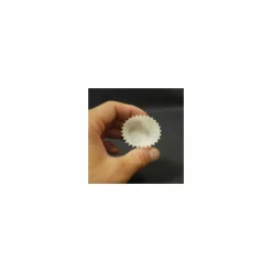 Caissette ronde plissée papier blanc ø 2,5 cm - par 1000