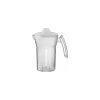 Carafe avec couvercle copolyester transparent 0,5 L - par 7