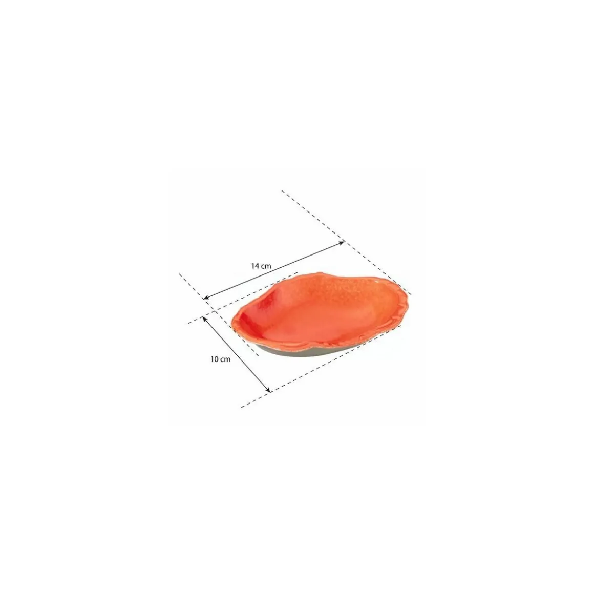Carapace de crabe céramique émaillée - par 120