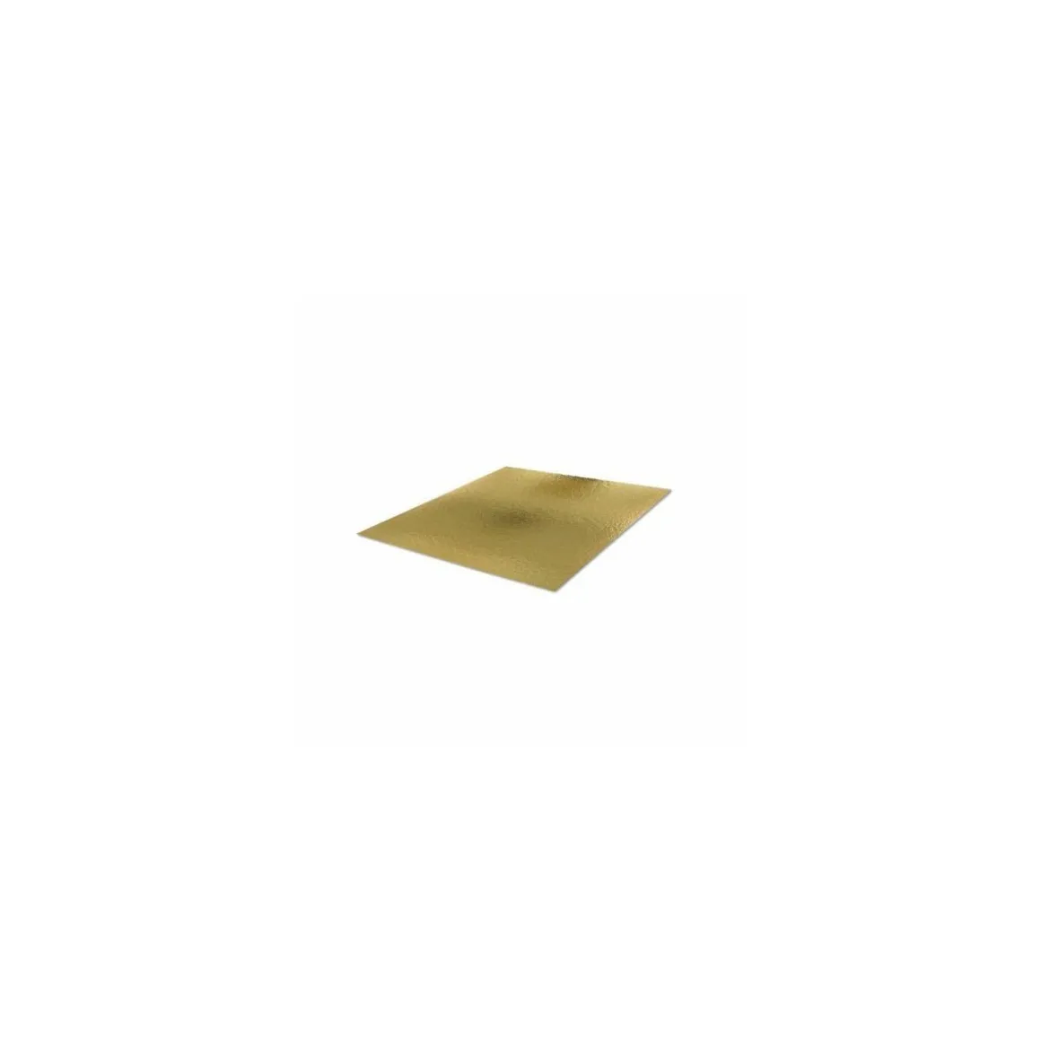 Carré carton or/noir 1100 g/m² 30 x 30 cm - par 50