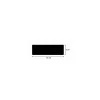 Cartes longues PVC noires Edikio Flex 5 x 12 cm - par 500