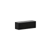Cartes longues PVC noires Edikio Flex 5 x 15 cm - par 500