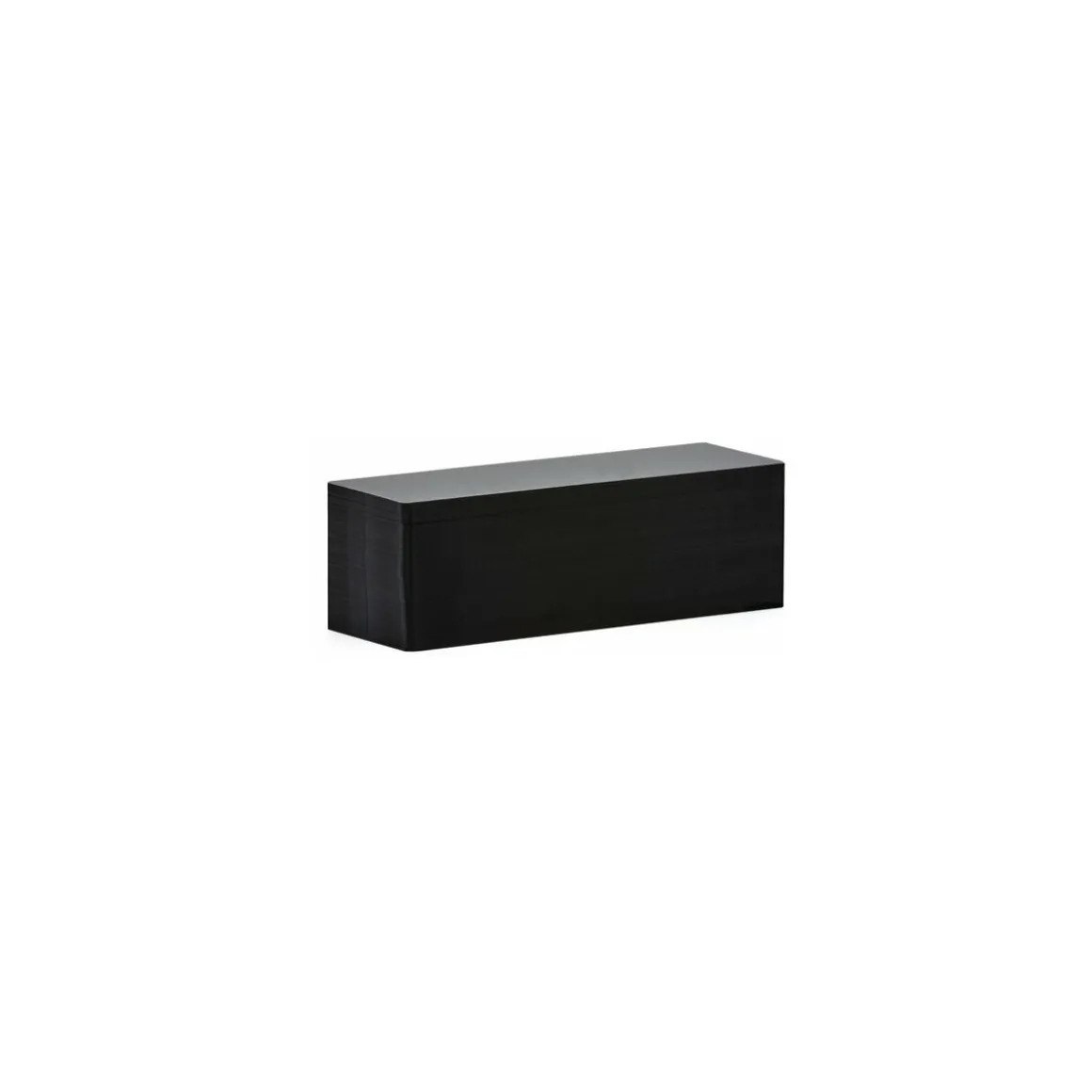 Cartes longues PVC noires Edikio Flex 5 x 15 cm - par 500