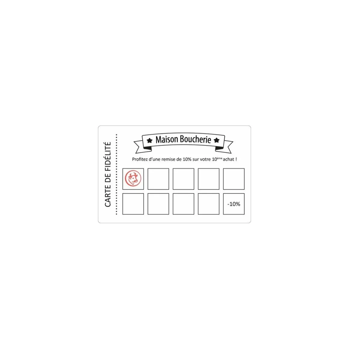 Cartes papier blanches Edikio Flex et Duplex 8,56 x 5,4 cm - par 100