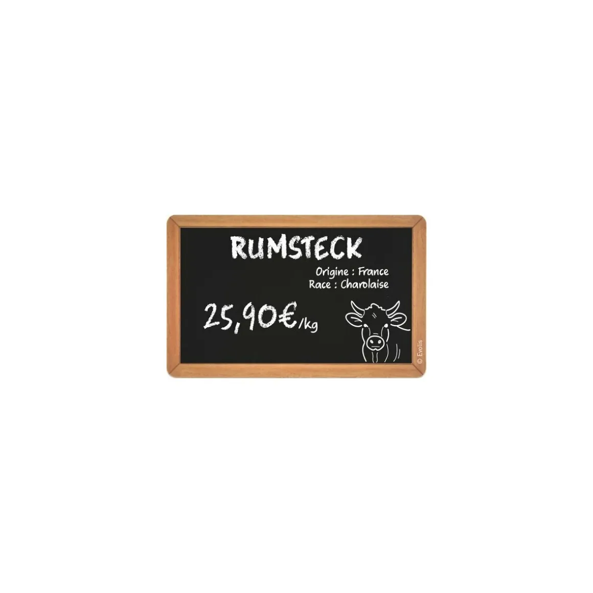 Cartes PVC effet ardoise Edikio Access Flex et Duplex 8,56 x 5,4 cm - par 100