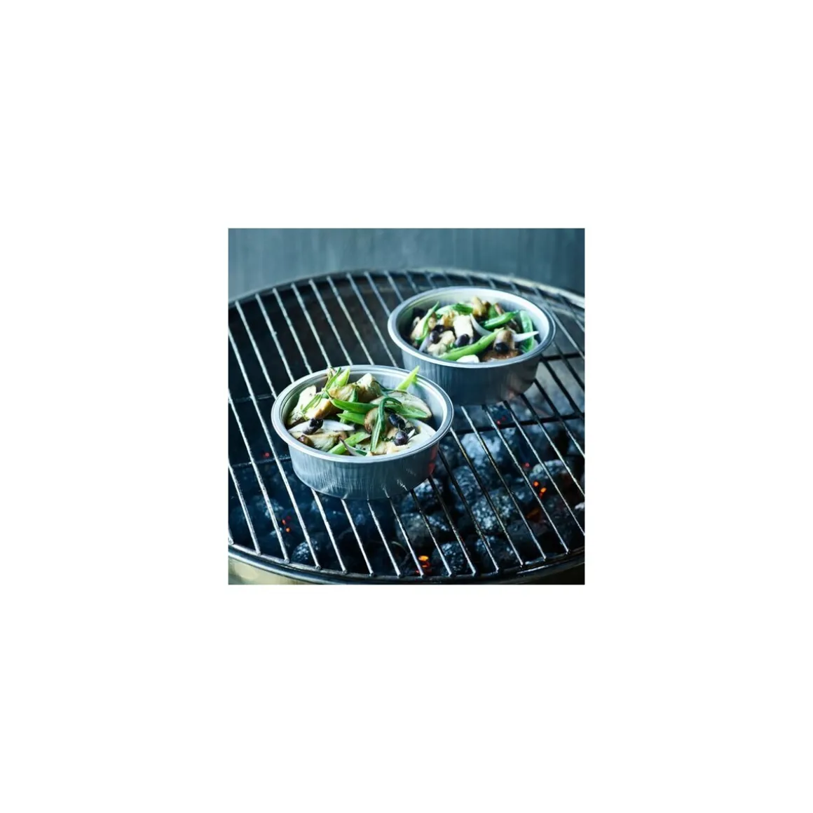 Cassolette aluminium lisse 44 cl - par 110