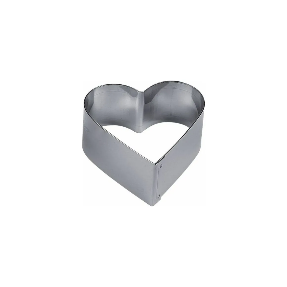 Cercle coeur inox 20 cm
