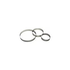 Cercle à entremet ø 8 x 3,5 cm