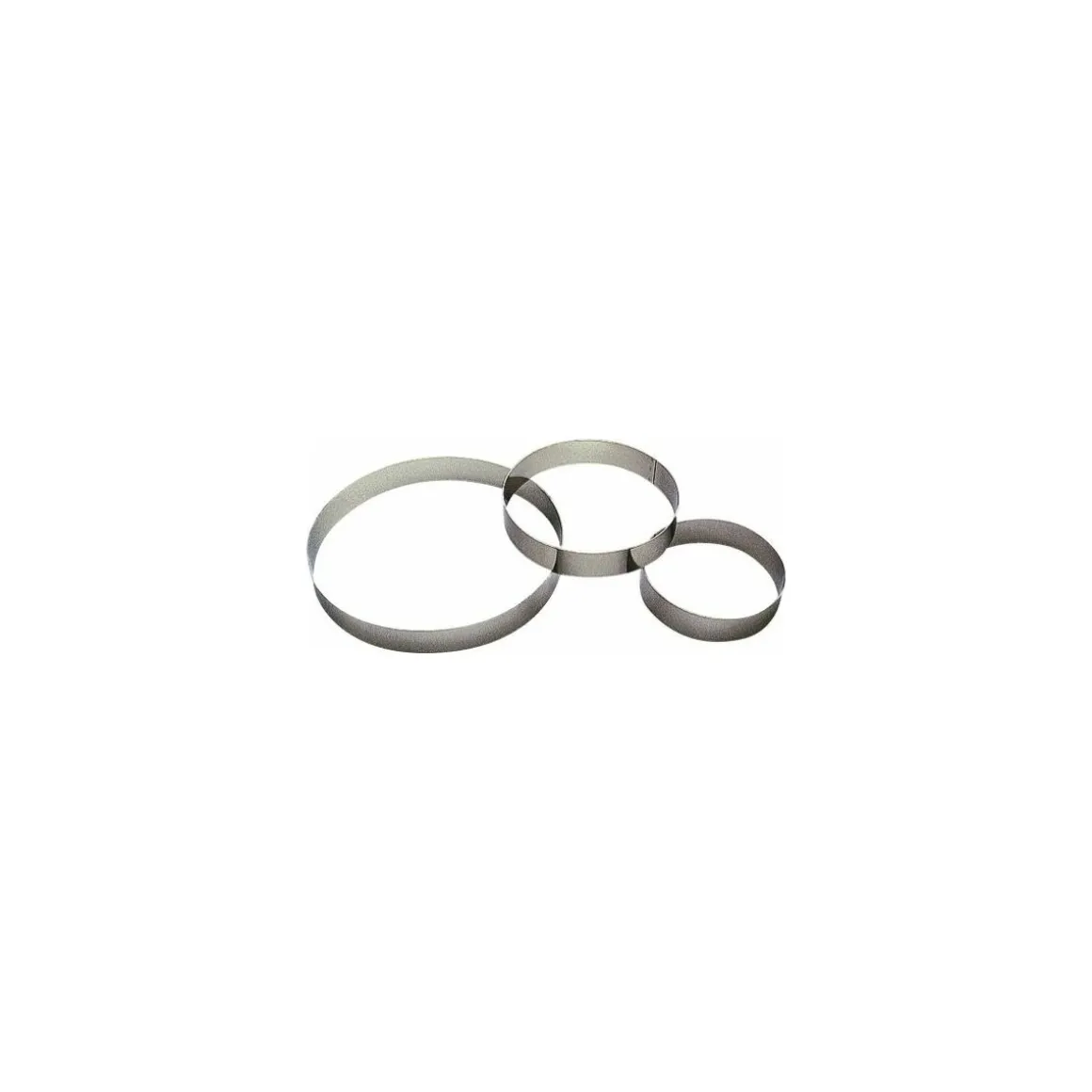 Cercle à entremet ø 8 x 3,5 cm